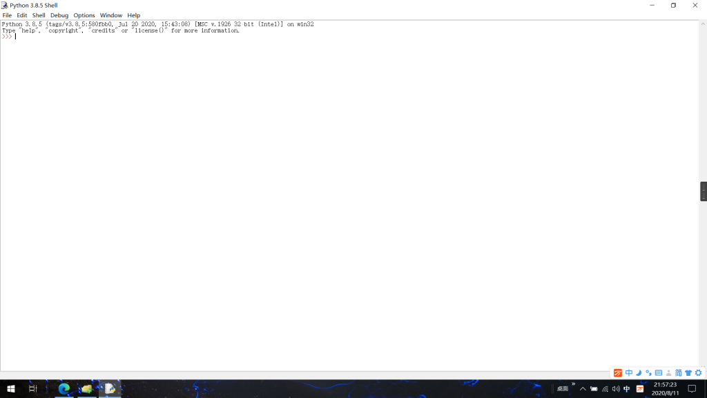 图片[2]-【Python入门教程】Python自带编辑器IDLE以及实用编辑器VS Code的使用-Abyss-博客